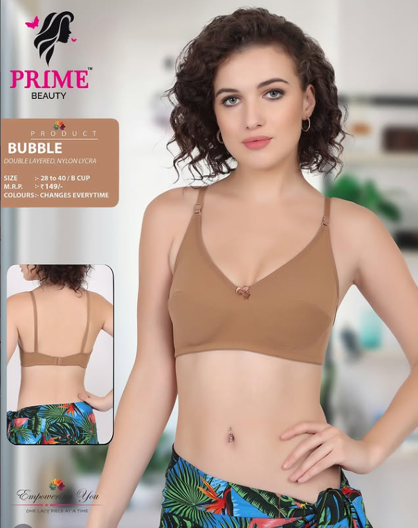SONIYA Seamless Cotton Blend Bra